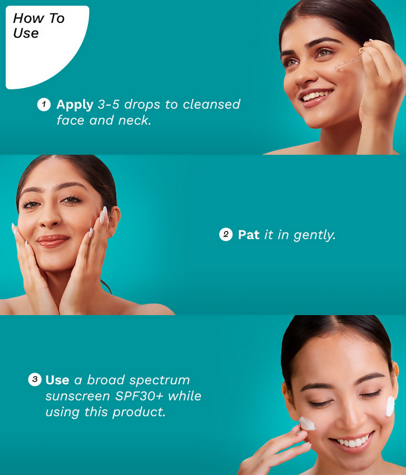 Pilgrim 10% Vitamin C Face Serum For Daily Brightness 5% Niacinamide