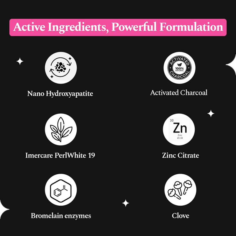 Perfora Activated Charcoal Whitening Toothpaste - Watermelon Mint