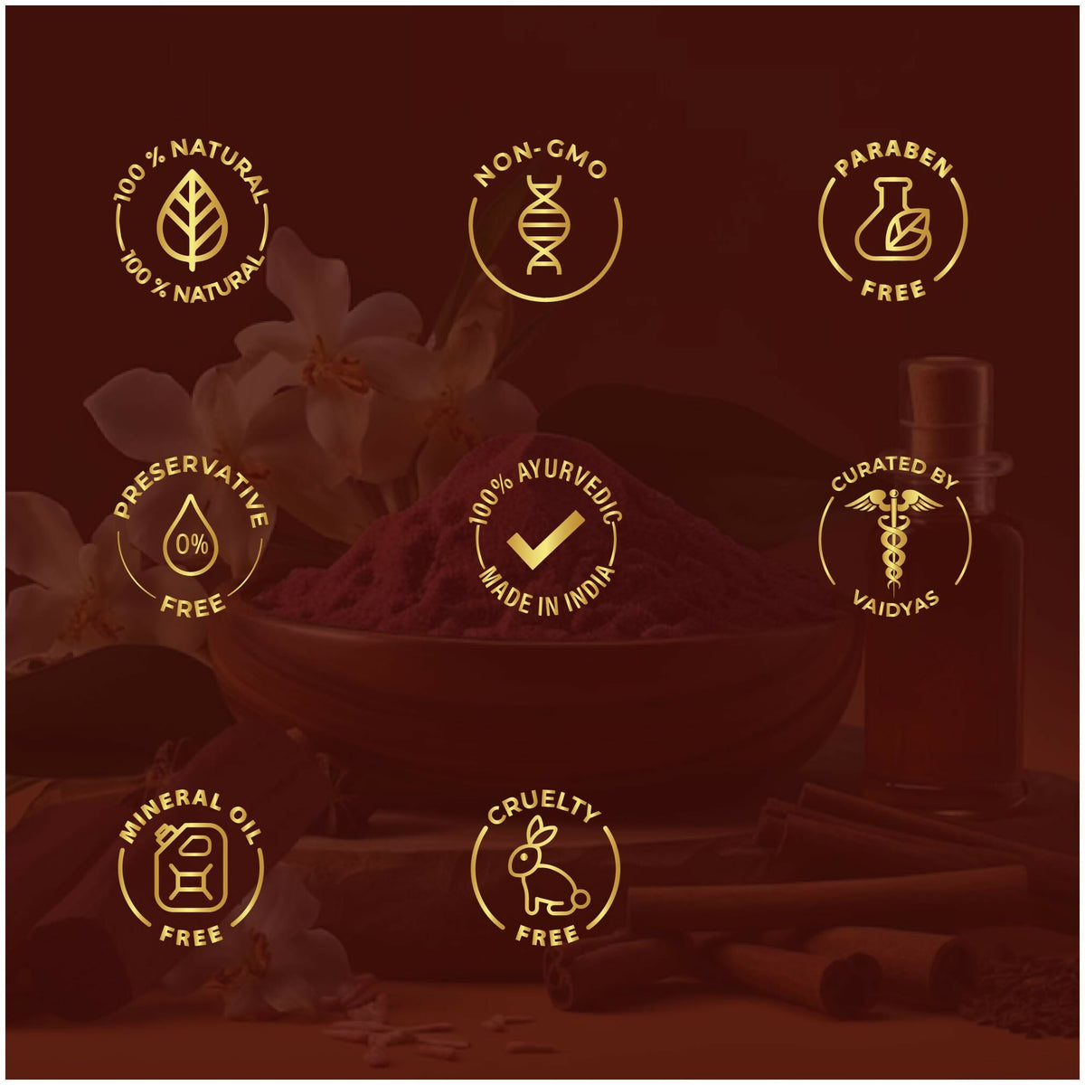 AVP Ayurveda Kanaka Thailam Day Serum Infused with Beauty Berry and Sandalwood, Ayurvedic Herbal Face Oil