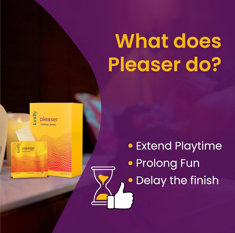 Kindly His Pleaser Topical Wipes