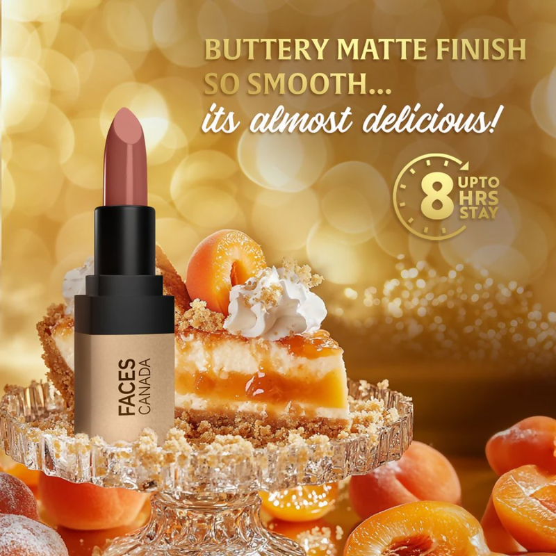 Faces Canada Comfy Matte Velvet Touch Lipstick - Apricot Jam 15