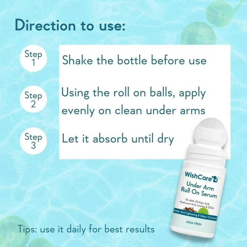 Wishcare Underarm Roll On Serum