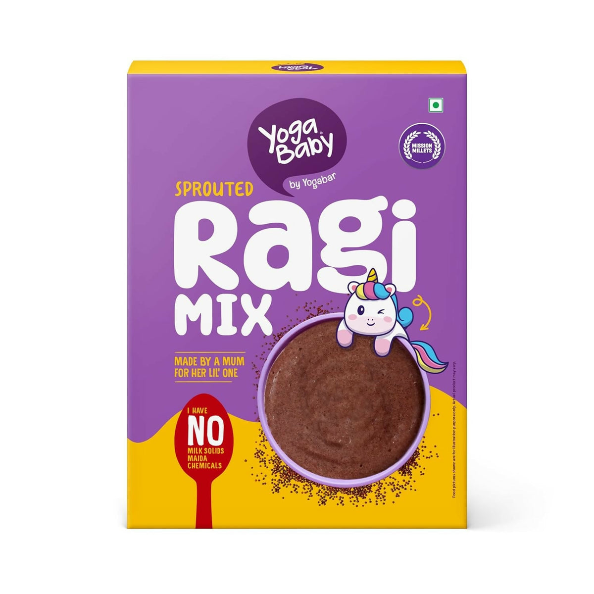 Yoga Bar Yogababy Sprouted Ragi Mix For Infants, Kids