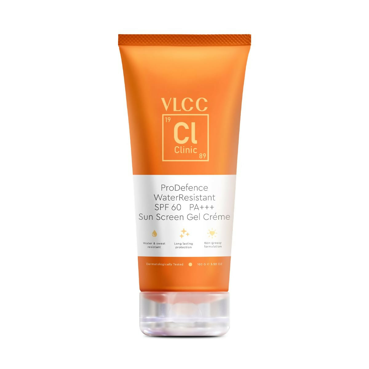 VLCC Clinic ProDefence Water Resistant SPF 60 PA+++ Sun Screen Gel Crème