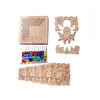 Kraftsman Stack up Puzzles/ Layered Puzzle Octopus Shape for Kids | Color Kit Included | 18 Pieces Puzzle