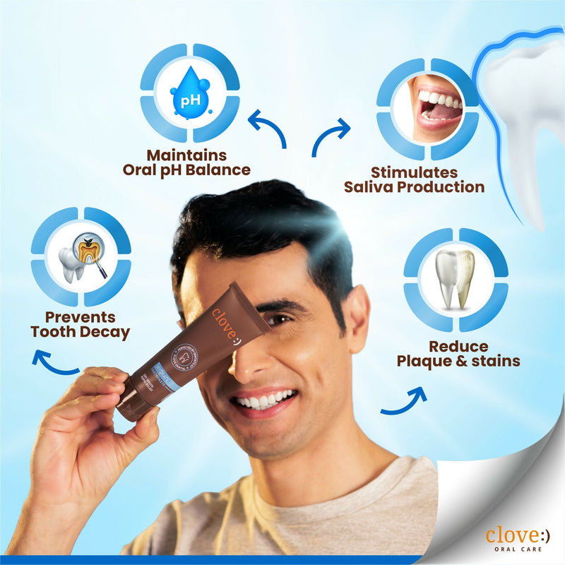 Clove Hydrate Toothpaste Dry Mouth Solution