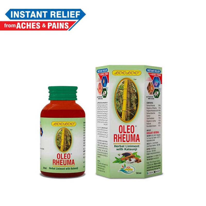 Looloo Oleo Rheuma Herbal Liniment with Kalonji
