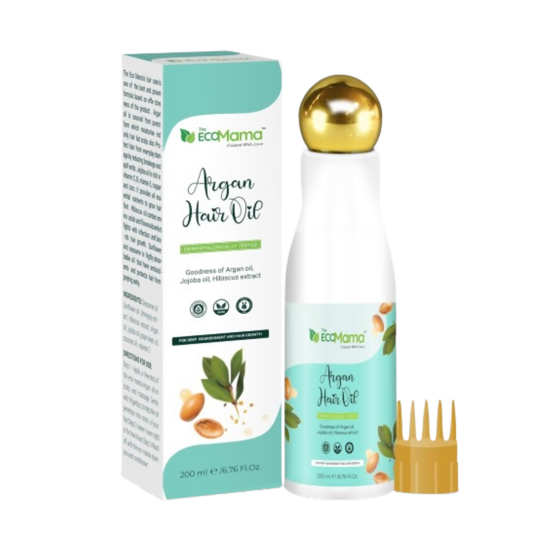 The Eco Mama Argan Hair Oil