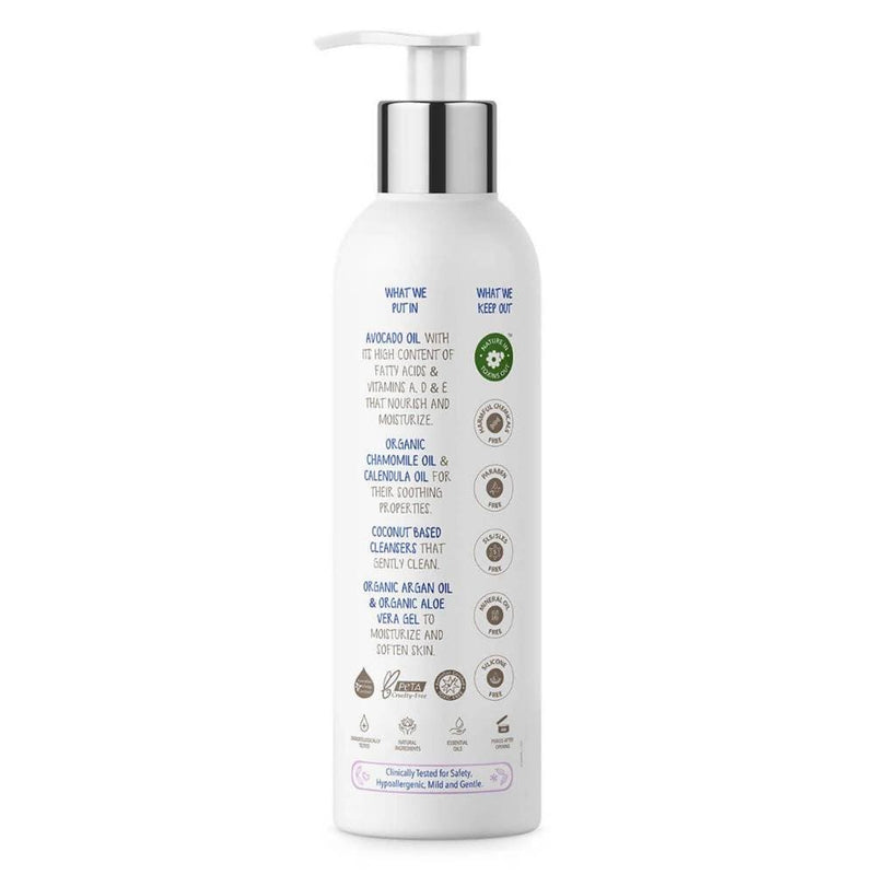The Moms Co Natural Baby Wash with Coconut-based Cleansers & Chamomile Oil to Gently Clean, Calm & Soften the Skin