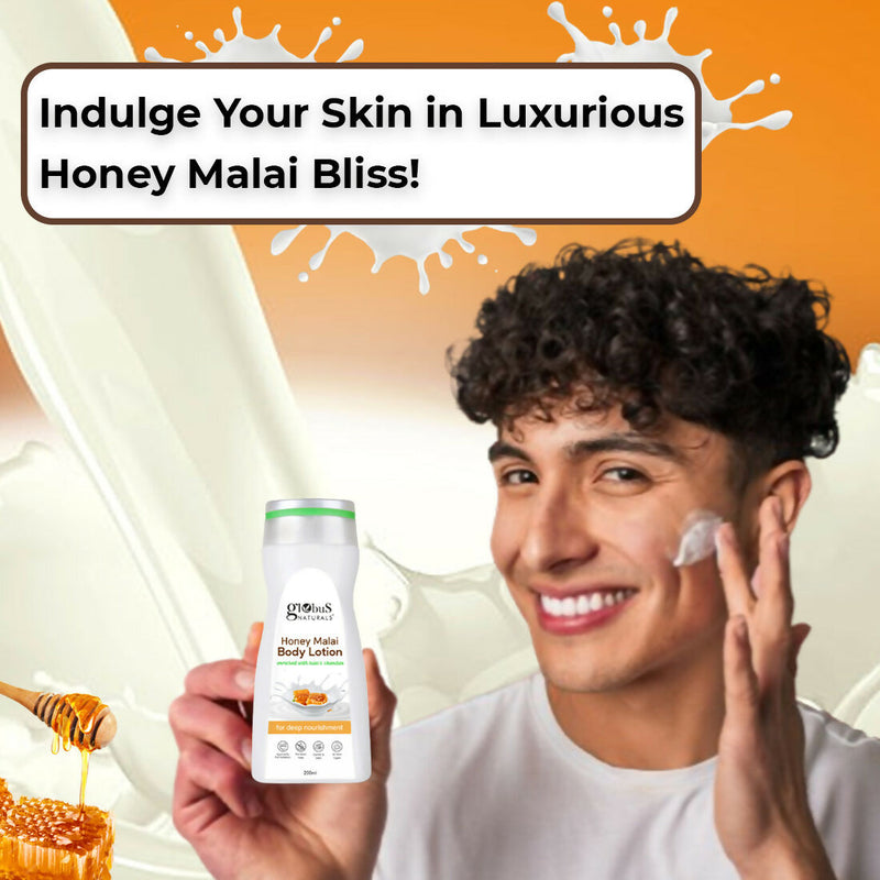 Globus Naturals Honey Malai Body Lotion