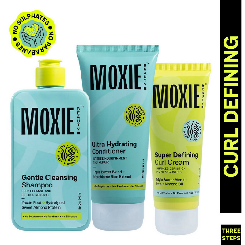 Moxie Beauty Just-The-Essentials Curly Trio