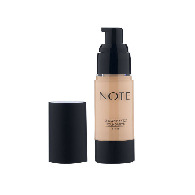 Note Cosmetique Detox And Protect Foundation - 02 Natural Beige