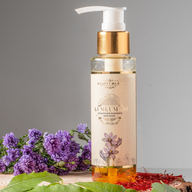 Haappyherbs Kumkumadi Miraculous Radiance Face Wash