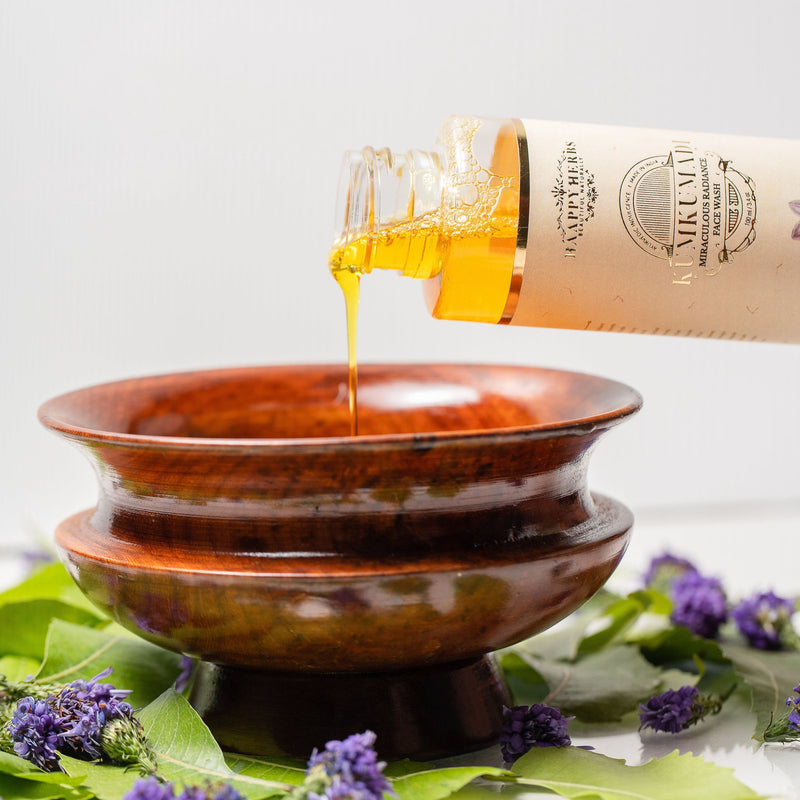 Haappyherbs Kumkumadi Miraculous Radiance Face Wash