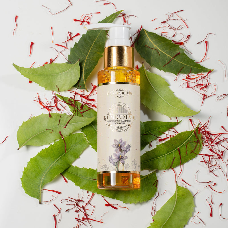 Haappyherbs Kumkumadi Miraculous Radiance Face Wash