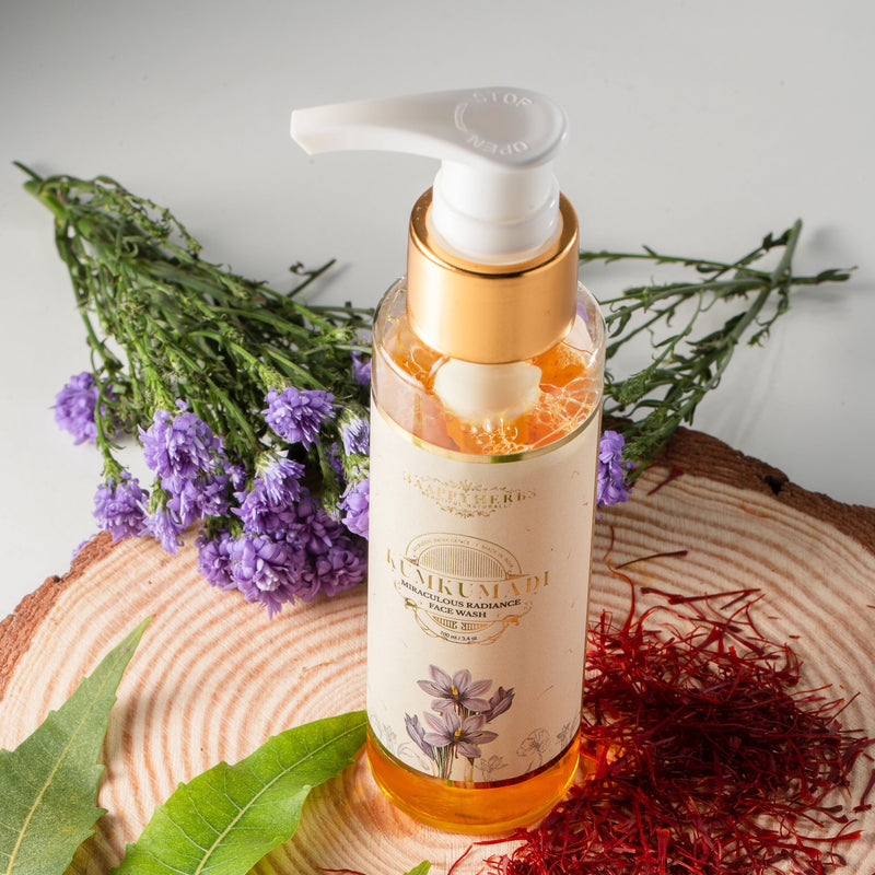 Haappyherbs Kumkumadi Miraculous Radiance Face Wash