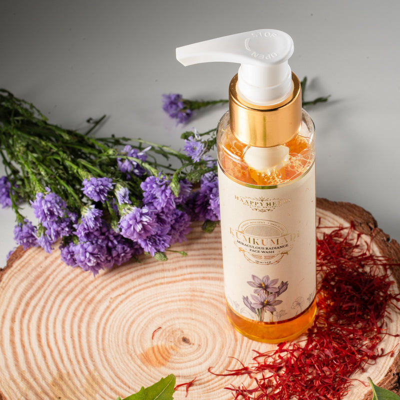 Haappyherbs Kumkumadi Miraculous Radiance Face Wash