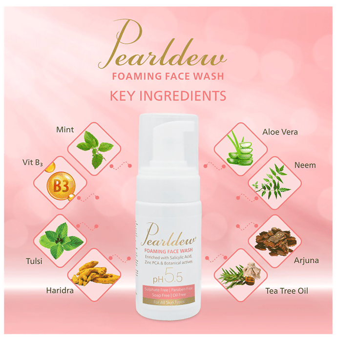 Pearldew Foaming Face Wash