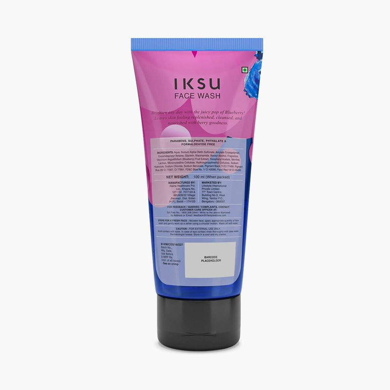 IKSU Blueberry Face Wash