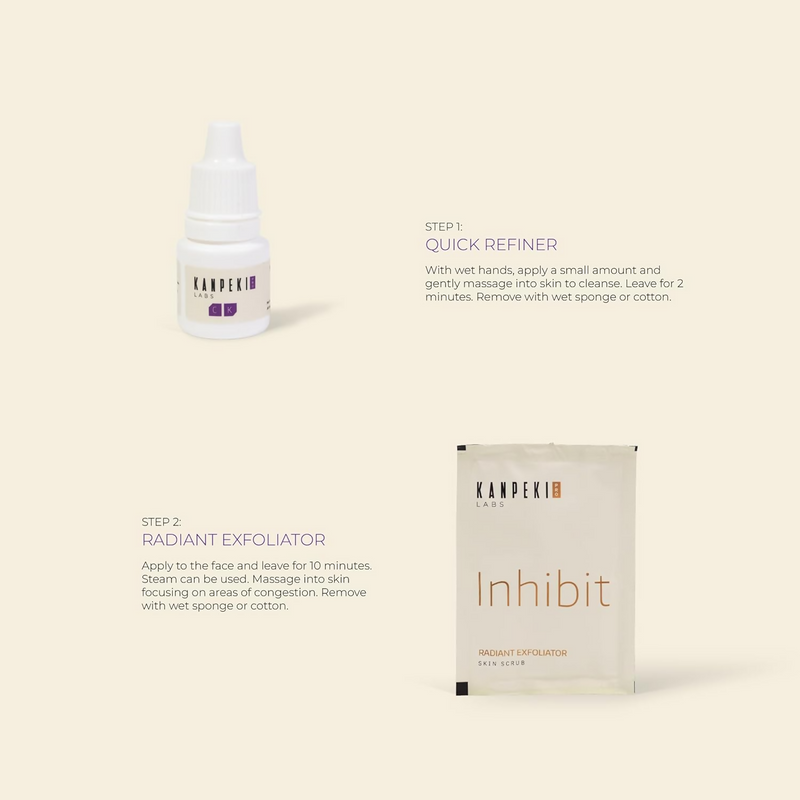 Kanpeki Pro Glow Resurface - 5 Steps Facial Kit