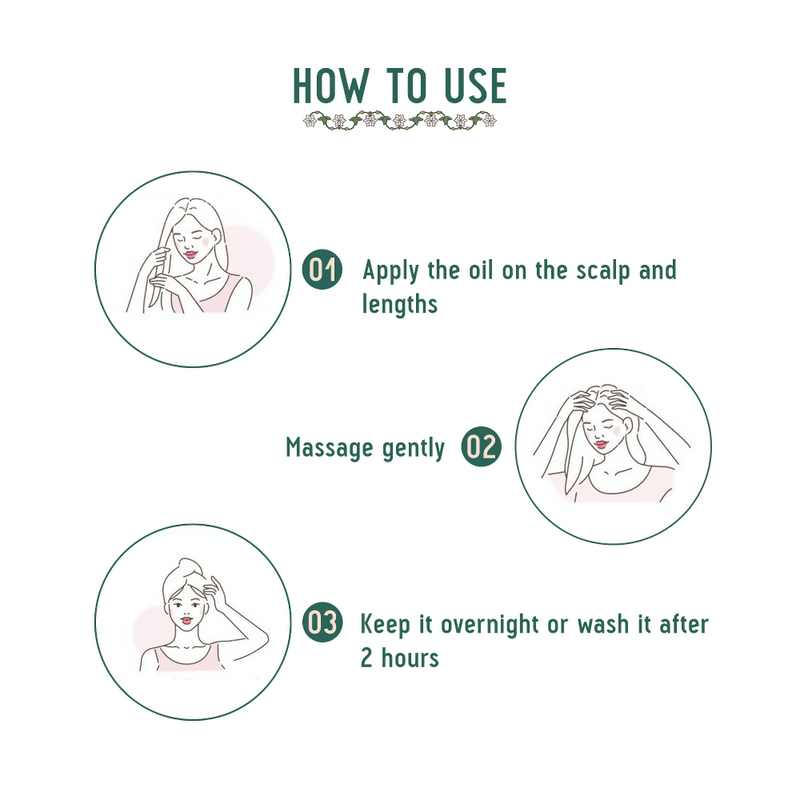 Avimee Herbal Amla Hair Oil For Grey Hair & Dandruff With Vitamin E and Amla Seed Oil