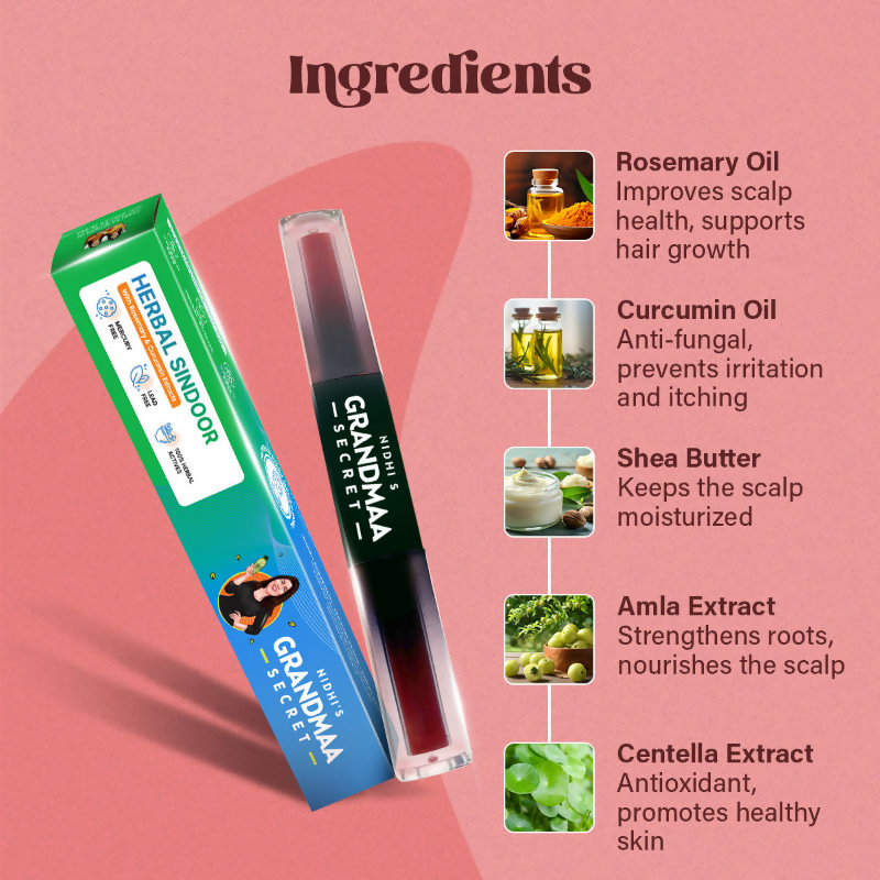 Nidhi's Grandmaa Secret Herbal Sindoor