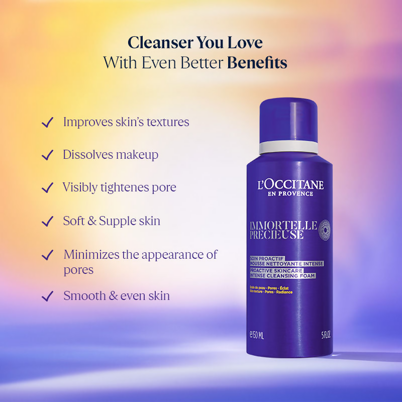 L'Occitane Immortelle Precious Intense Foam