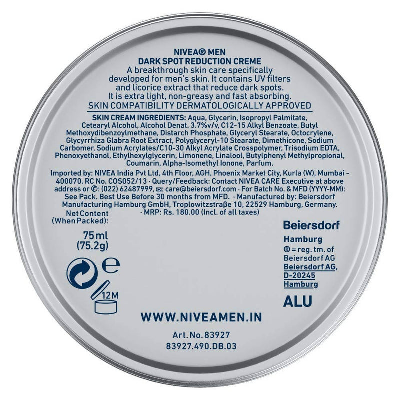 Nivea Men Dark Spot Reduction Crème