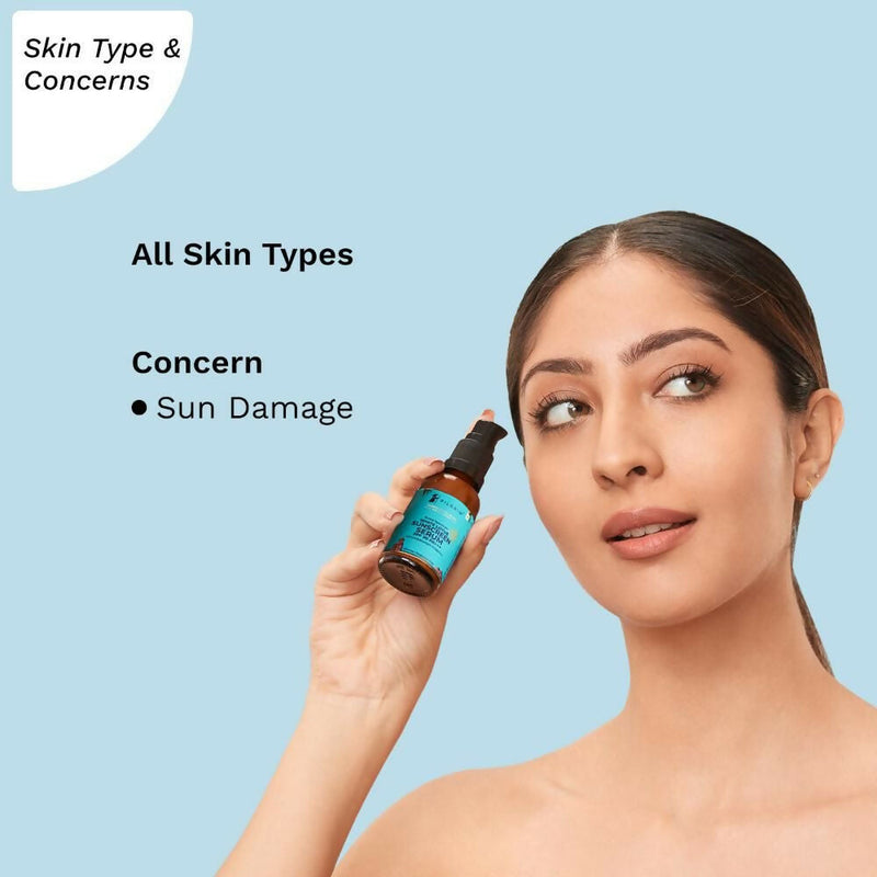 Pilgrim White Lotus Sunscreen Serum SPF 30 PA+++ - Limited Time Offer