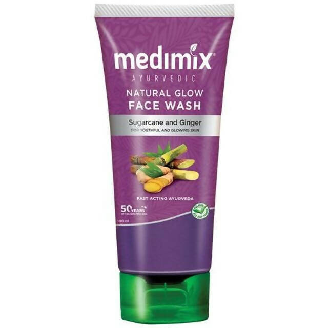 Medimix Natural Glow Face Wash with Sugarcane & Ginger