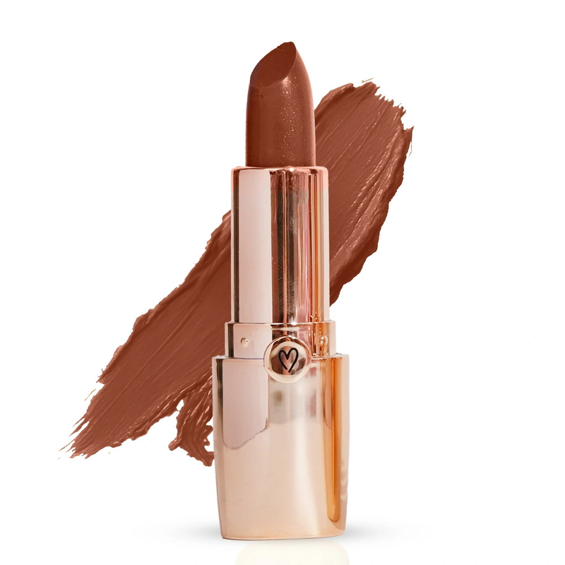 Dunamiss Carla Cinnamon Brown Satin Lipstick