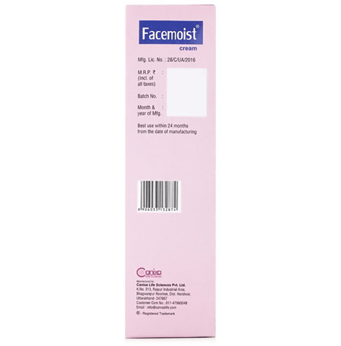 Facemoist Cream SPF 15 Facial Rejuvenator & Daily Moisturiser