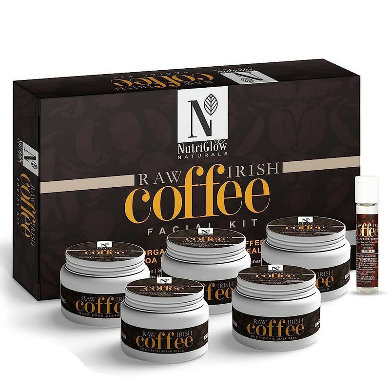 NutriGlow Natural’s Raw Irish Coffee Facial Kit