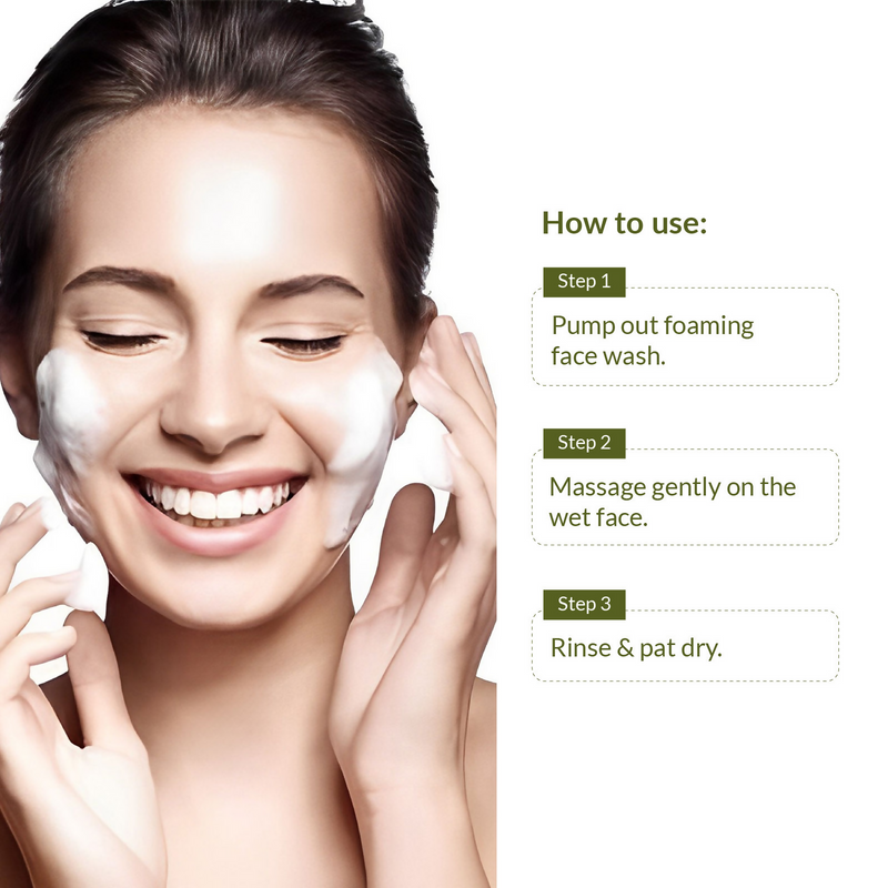 Lotus Botanicals Neem, Tulsi & Salicylic Acid Gentle Foaming Face Wash