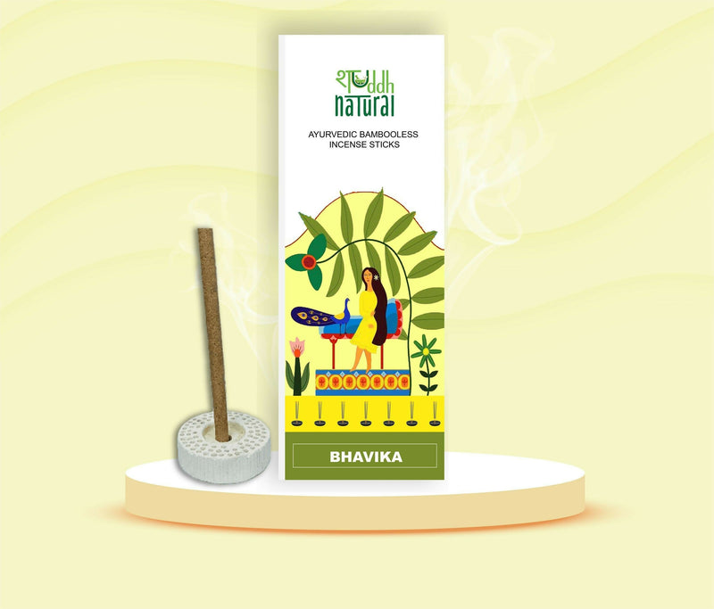Shuddh Natural Ashwagandha & Turmeric Bambooless Incense Stick