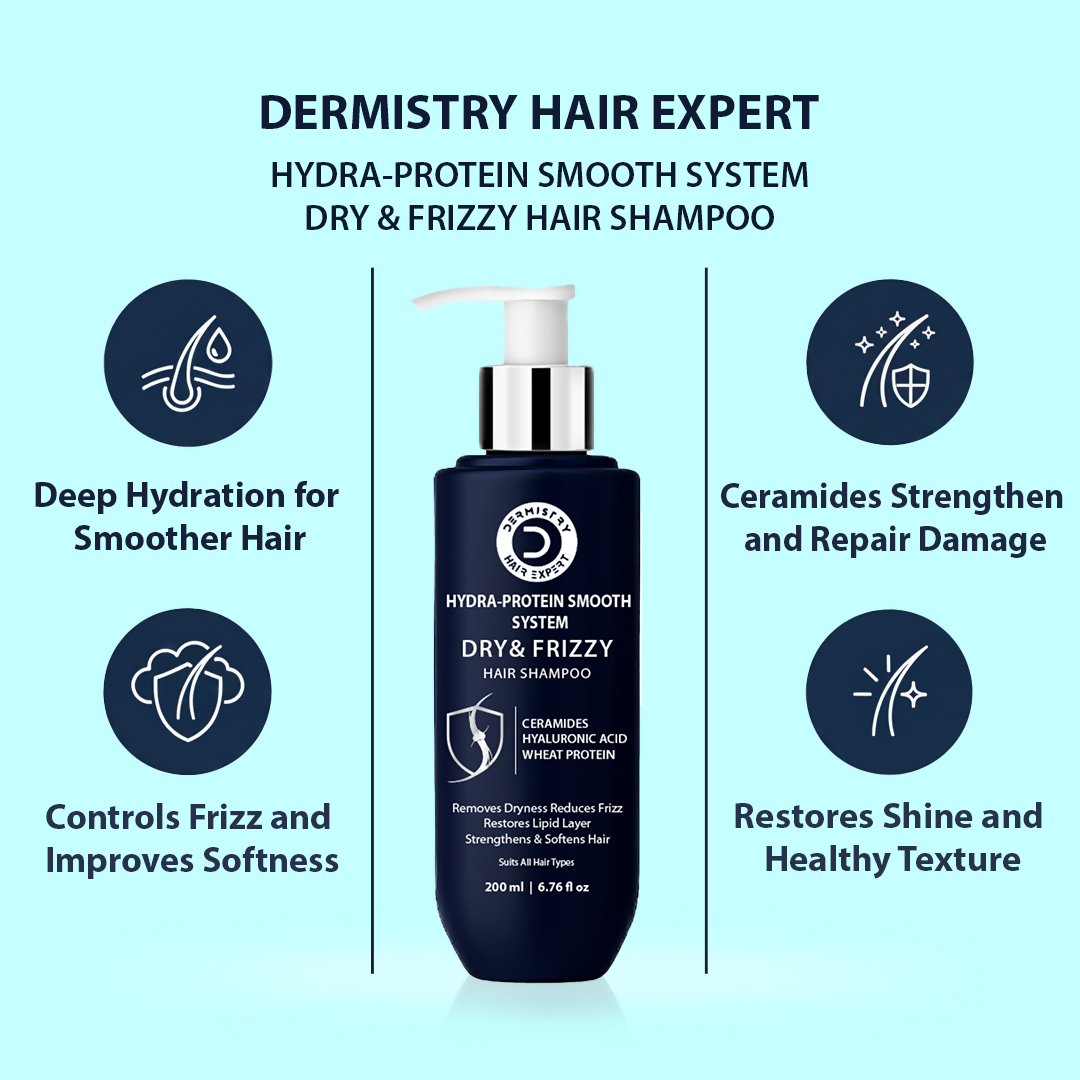 Dermistry Keratin Protein Arginine Damage Repair Control Protect Hair Mask & Shampoo
