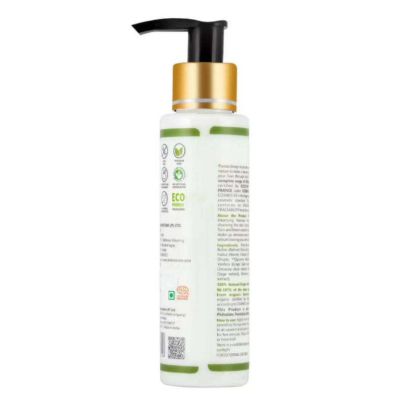 Plantas Purifying & Acne Control Organic Cleansing Milk