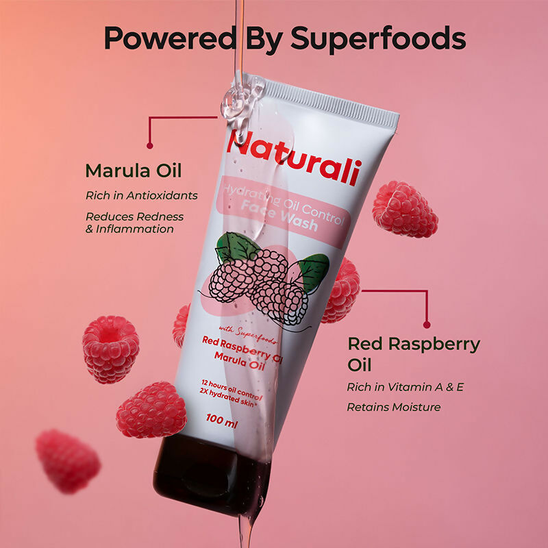 Naturali Hydrating Oil Control Face Wash