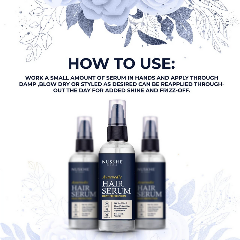 Nuskhe By Paras Hair Serum For Heat Protection
