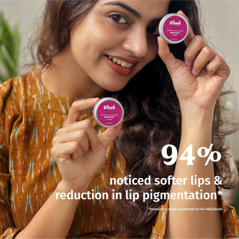 Vilvah Store Lip Balm - Grapefruit