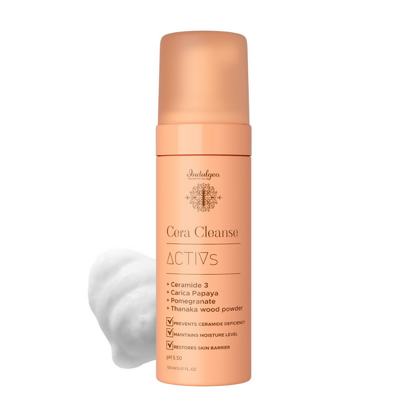 Indulgeo Essentials Cera Cleanse - Ceramide Foaming Face Wash