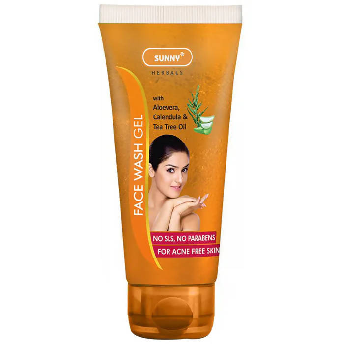 Bakson's Sunny Herbals Face Wash Gel With Aloevera, Calendula & Tea Tree Oil - Limited Time Offer