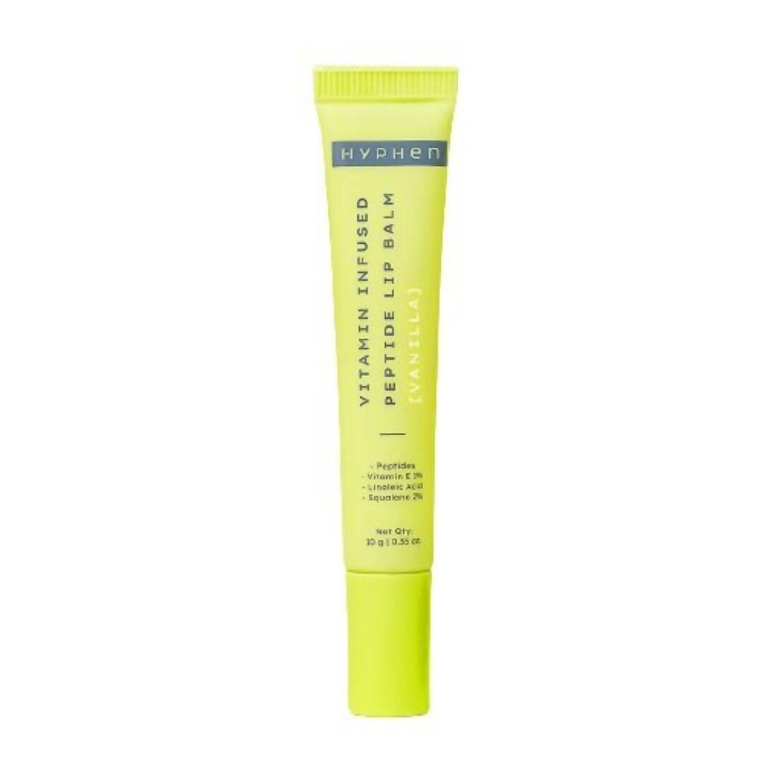 Hyphen By Kriti Sanon Vitamin Infused Peptide Lip Balm - Vanilla, for Dry & Chapped Lips, Hydrating & Moisturizing Balm