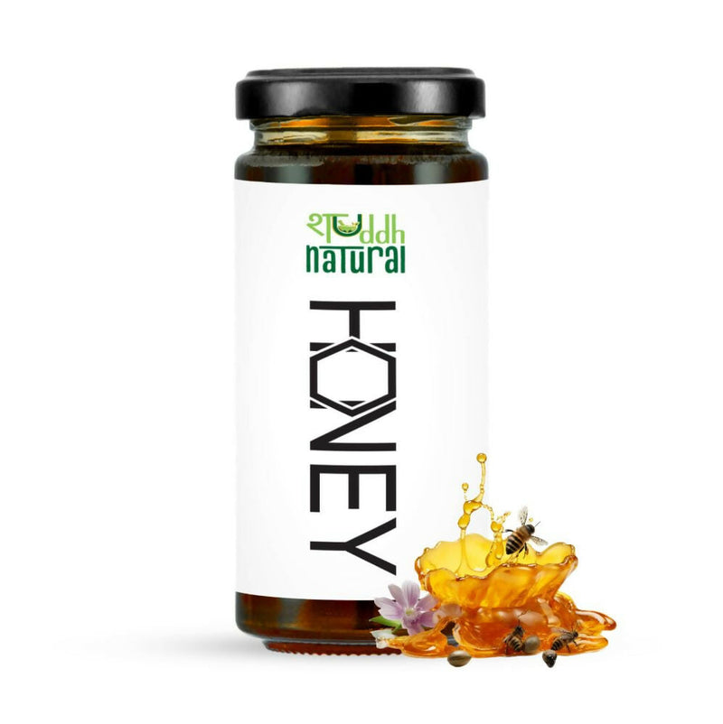 Shuddh Natural Ubtan Based Herbal Gulal, Ayurvedic Thandai Powder, Kashmiri Kahwa, Natural Honey | Holi Gift Hamper