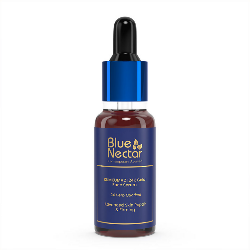 Blue Nectar Kumkumadi 24k Gold Face Serum