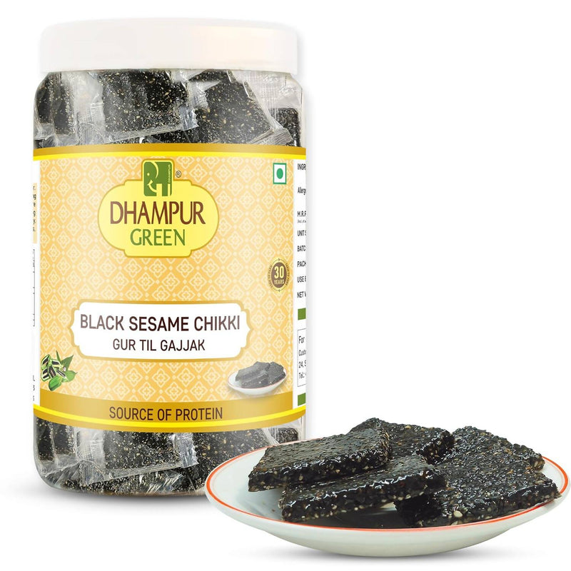 Dhampur Green Black Sesame Chikki