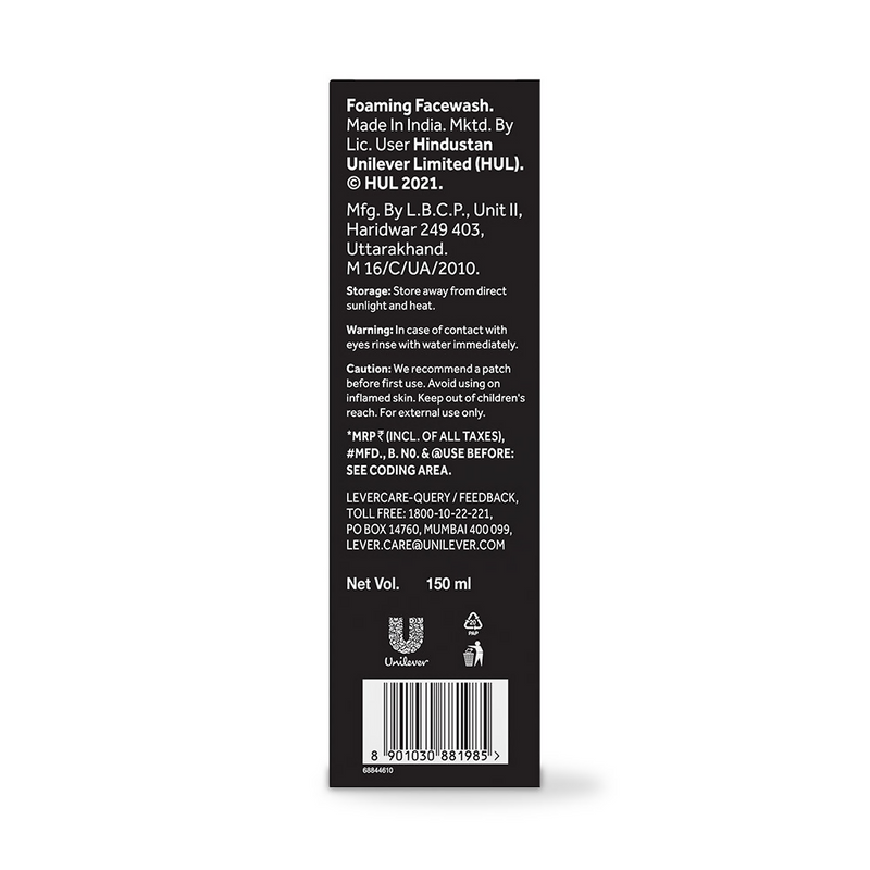 Ponds Pure Detox Foaming Brush Facewash