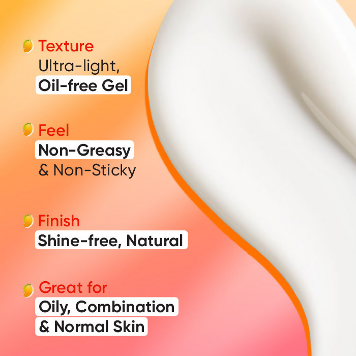 Dot & Key Mango Detan Oil-Free Sunscreen Gel SPF 50+ PA+++