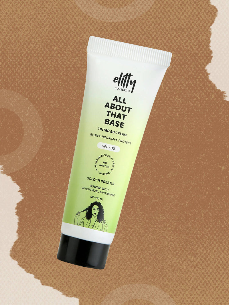 Elitty All About That Base Tinted BB Cream with SPF 30 - Golden Dreams (Deep)