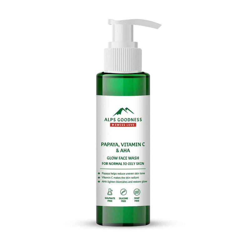 Alps Goodness Papaya, Vitamin C & AHA Glow Face Wash